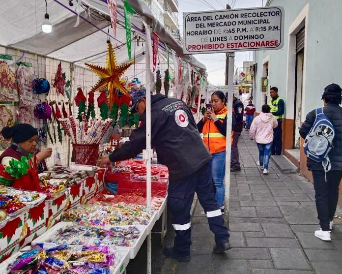 Inicia Ayuntamiento de Huamantla operativo contra venta ilícita de pirotecnia